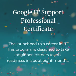 FREE GOOGLE IT TRAINING