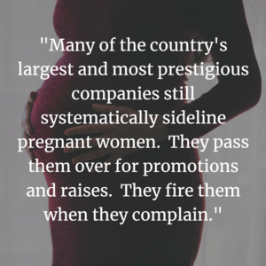 PREGNANCY DISCRIMINATION